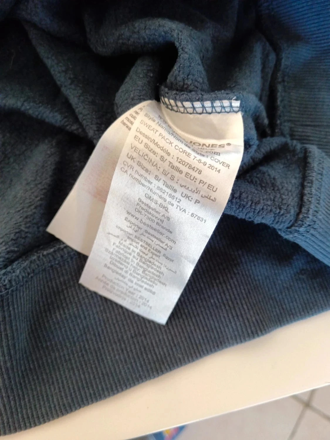 C73 Sudadera Jack & Jones talla S – photo 7
